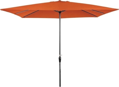Best Choice Products Rectangular Patio Market Umbrella - Lot 2482
