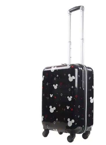 Disney Mickey Mouse Icons 4-Wheel 21 in. Spinner Luggage - Lot 133