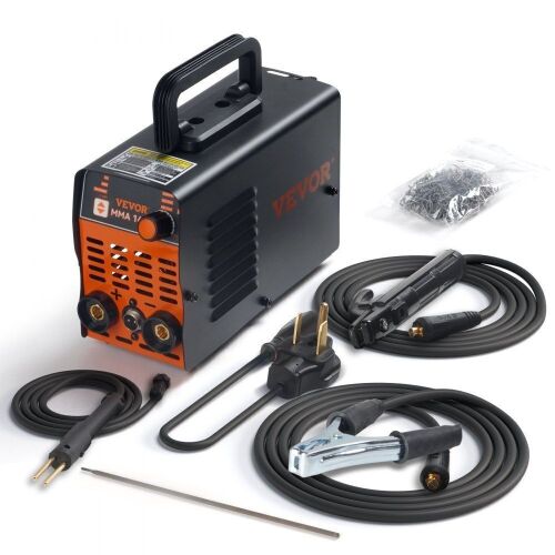 VEVOR 140Amp Stick & Plastic ARC Welder Machine, 110/220V Hot Stapler with Hot Start Arc Force Anti-Stick - Lot 140