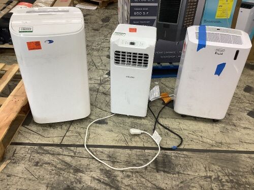 Lot of (3) Portable Air Conditioners  - Lot 182