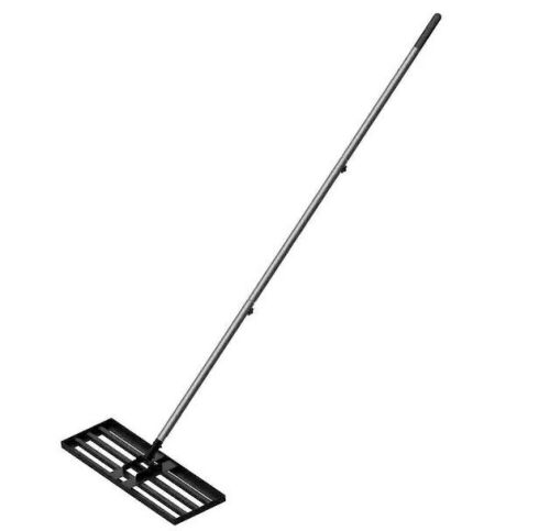 WaLensee 84 in. Steel Handle 30 in. x 10 in. Lawn Leveling Rake - Lot 219