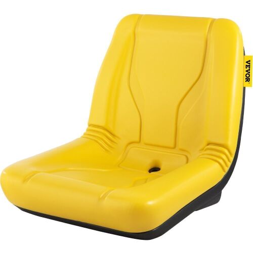 VEVOR Universal Industrial High Back, Steel Frame Compact Forklift Seat w/Drain Hole - Lot 298
