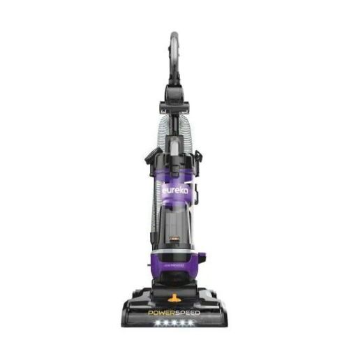 Eureka PowerSpeed Bagless Corded Washable Filter Multisurface in Purple Upright Vacuum  - Lot 355