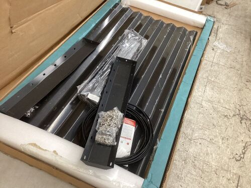 Outdoor Metal Raised Garden Bed for Vegetables, Flowers, Herbs - 8x4x2ft  - Lot 368