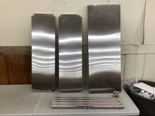 VEVOR Stainless Steel Prep Table, 48x18x33 in  - Lot 117