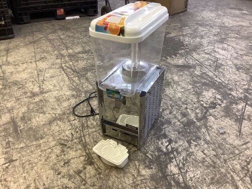 VEVOR 4.8 Gallon 1 Tank Cold Beverage Dispenser, 200W - Gets Cold & Paddles Turn  - Lot 83