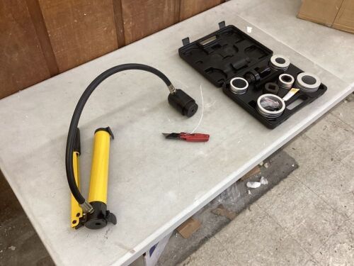 Hydraulic Pipe Crimping Tool  - Lot 113