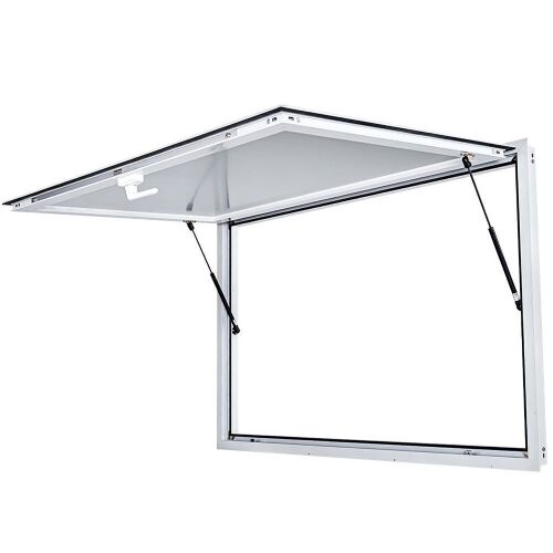VEVOR Concession Stand Serving Window Door with Double-Point Fork Lock, 36 x 24 Inch, Glass Not Included - Lot 193