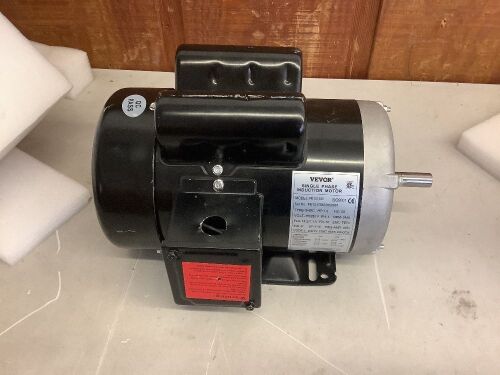 1.5 Hp Electric Motor 56C Frame Single Phase TEFC 115/230 V 141556C - Lot 196