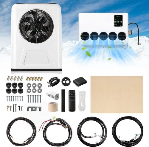 NEKPOKKA 12V DC Electric Air Conditioner for Vehicles - Lot 74