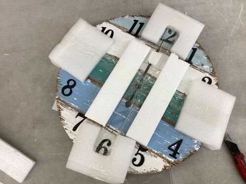 Wall Charmers Round Wall Clock  - Lot 424