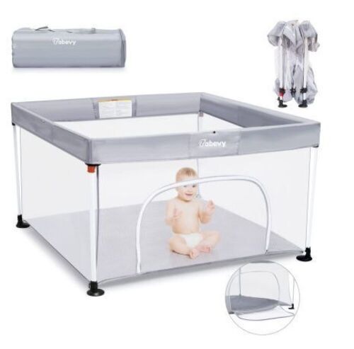 Babevy Foldable Baby Playpen - Lot 433
