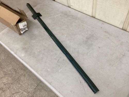 Lot of (9) 48" Garden Fence Posts  - Lot 445