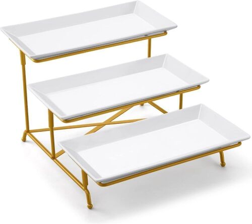 Yedio 3 Tier Serving Tray Set  - Lot 502
