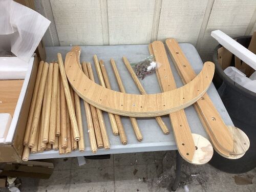 Beright 4 in 1 Pikler Triangle Gym for Toddlers  - Lot 509