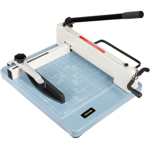 VEVOR A4 Heavy Duty Paper Cutter 12 Inch with Clear Cutting Guide 400 Sheets - Lot 96