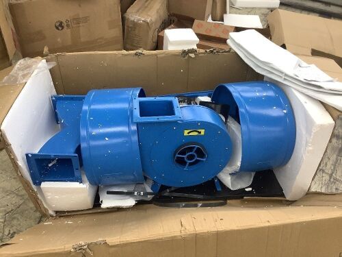 VEVOR 110V 3HP Portable Dust Collector with 2800 CFM - Missing Parts  - Lot 621
