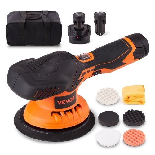 VEVOR Cordless Dual Action Polishing Machine 6"  - Lot 608
