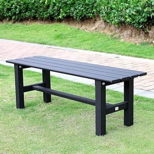 TECSPACE Aluminum Indoor/Outdoor Patio Bench 47.2 x 14.2X 15.7 inches - Lot 736