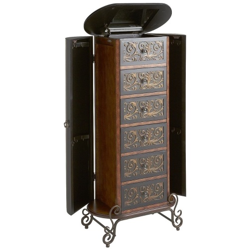 Pier1 Aledo Freestanding Jewelry Armoire. NEW - Lot 22