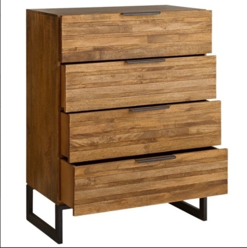 Pier1 Pierce Java Tall 4-Drawer Dresser. NEW - Lot 27