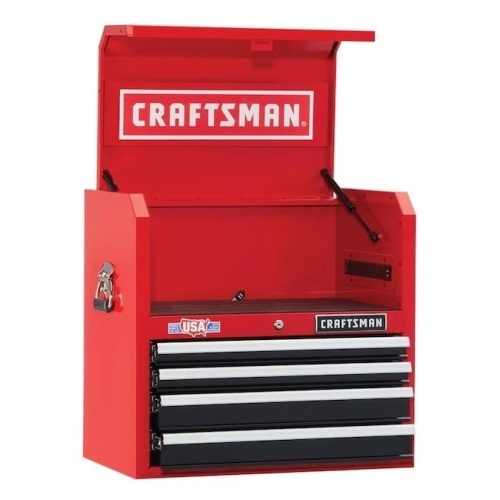 Craftsman 2000 Series 26-in W x 24.5-in H 4-Drawer Steel Tool Chest. Appears New - Lot 54