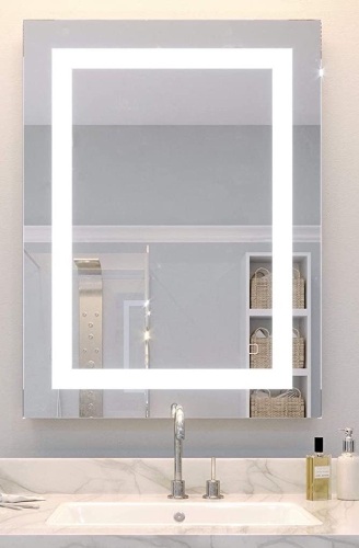 Belgravia Chelsea Bathroom Vanity Mirror with Lights, Dimmable, Anti Fog, 24" x 36" - Appears New  - Lot 102