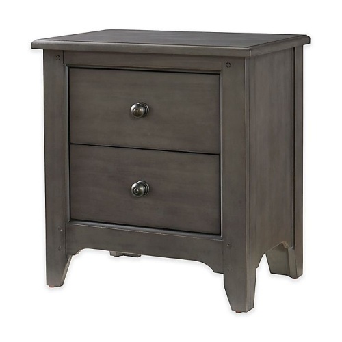 Westwood Design Taylor 2-Drawer Nightstand in Dusk. Appears New - Lot 111