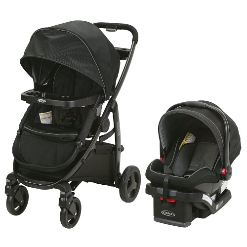Graco Modes 3 in 1 Travel System. Includes Modes Stroller and SnugRide SnugLock 35 Infant Car Seat, Dayton. Appears New - Lot 135