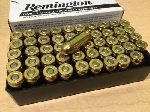50 Rond Box - Remington UMC .45, 230-Grain Centerfire Handgun Ammunition.  - Lot 174