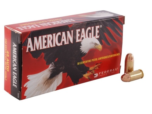 Federal American Eagle Ammunition 45 ACP 230 Grain Full Metal Jacket Box of 50 - Lot 175