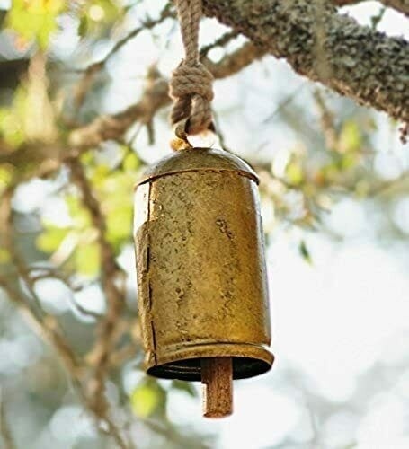 Wind and Weather Lightweight Cast Iron Meditation Bell. Appears New - Lot 200