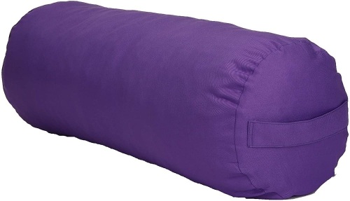 Mind Reader Meditation Yoga Pillow, Purple Cylinder - Appears New  - Lot 204