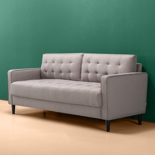 Zinus Benton, Sofa, Stone Grey. New with Blemish on an unseen side - Lot 249