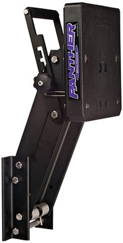 Marinetech Panther Marine 55-0416 Auxiliary Outboard 4-Stroke Motor Bracket - 16", Black. Appears New - Lot 255