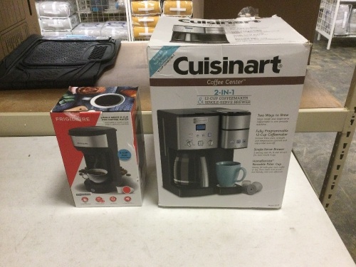 Lot of (2) Coffee Makers. Untested E-Commerce Returns - Lot 264