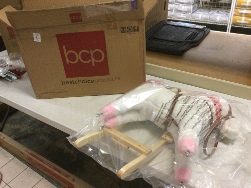 Plush Rocking Horse. Appears New - Lot 271