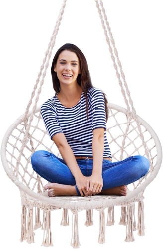 VIVOHOME Hanging Hammock Chair. Appears New - Lot 272
