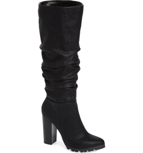 Katy Perry Womens Oniel Leather Pointed Toe Knee High Fashion Boots Size 8.5M. NEW - Lot 290