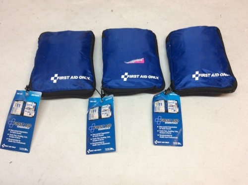 Lot of (3) All-Purpose First Aid Kits. Appear New - Lot 291