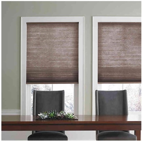Real Simple Cordless Cellular 34-Inch x 72-Inch Shade in Espresso. Appears New - Lot 298