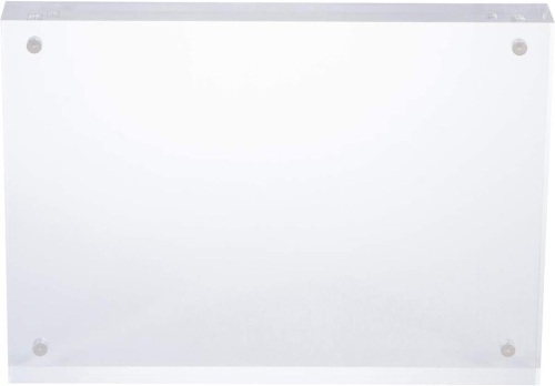 Acrylic Double Sided Clear Picture Frame, 5" x 7", Pack of 5 - Appear New  - Lot 407
