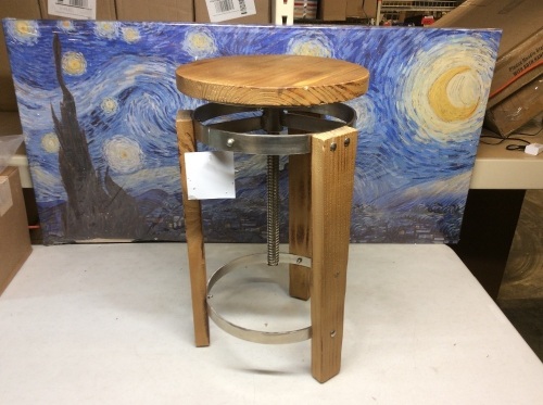 Reclaimed Stool  - Lot 448