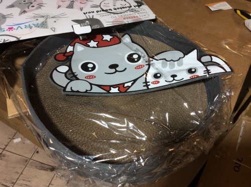Case of (6) New Cat Scratching Boards, Cartoon Pet Themed  - Lot 471