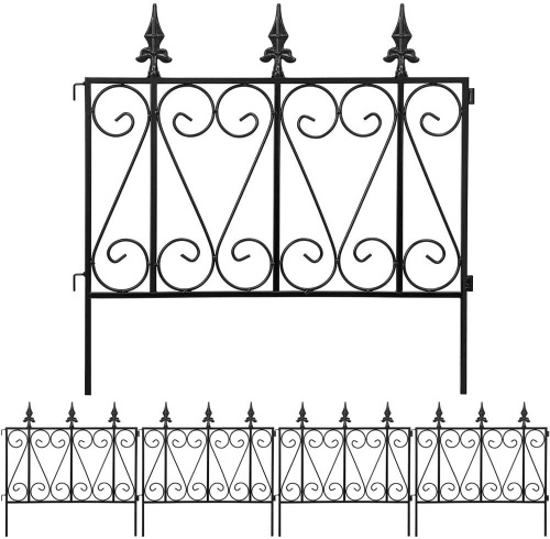 Amagabeli Garden Fence. Rustproof Metal Wire Fencing, 24inx10ft Outdoor Landscape Decorative Border Edge. NEW - Lot 472