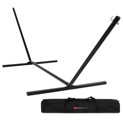 Steel Hammock Stand, Weather-Resistant w/ Adjustable Hanging Hooks - 15ft. Appears New - Lot 528