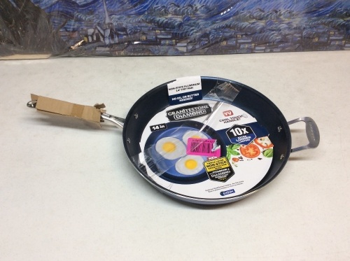 Granitestone Diamond 14" Non-Stick Aluminum Fry Pan. Appears New - Lot 530