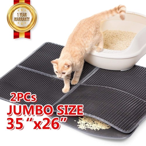 Cat Litter Mat Jumbo Size 35"x26". NEW - Lot 656