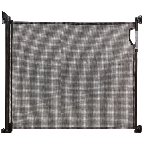 Dreambaby Retractable Gate, Extends up to 55", Black - Appears New  - Lot 670
