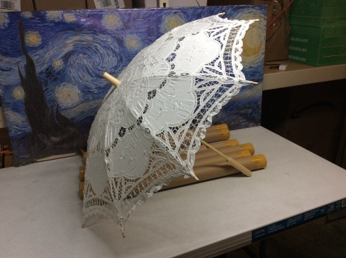 Lot of (6) Lace Parasols. NEW - Lot 695